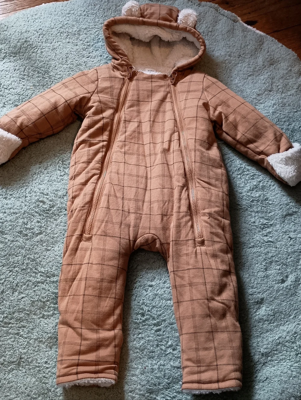 Baby Gap Sherpa One Piece Snowsuit Bunting‎